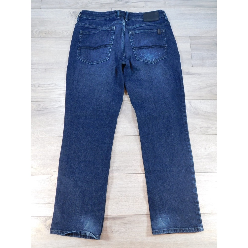 Buffalo David Bitton Jeans Jackson-X Straight Stretch Mens 32x30 Blue Dark Wash